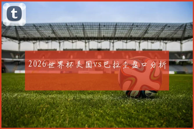 2026世界杯美国vs巴拉圭盘口分析