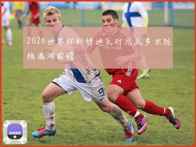 2026世界杯科特迪瓦对厄瓜多尔防线漏洞前瞻